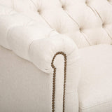 William Grand Sofa, Crevere Cream - Modern Furniture - Sofas - High Fashion Home