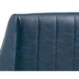Wolfe Lounge Chair, Vintage Blue - Modern Furniture - Accent Chairs - High Fashion Home