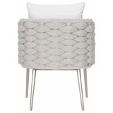 Santa Cruz Arm Chair, Nordic Grey-Furniture - Chairs-High Fashion Home