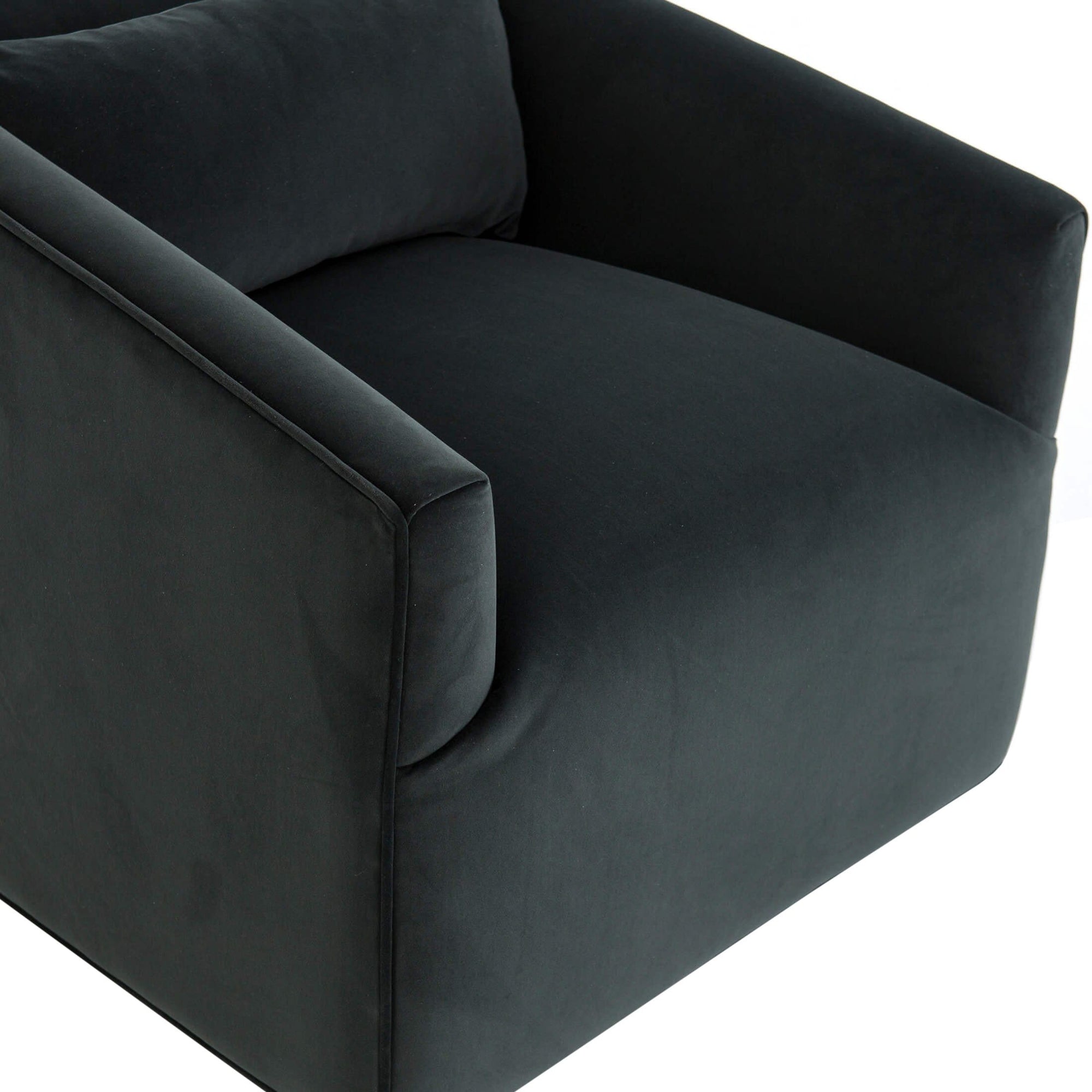 York Swivel Chair, Smoke High Fashion Home