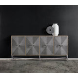 Zola 4 Door Credenza - Furniture - Storage - Media